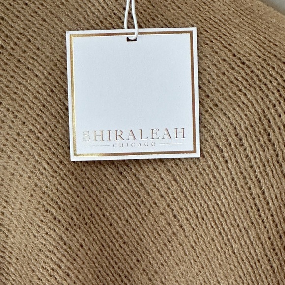 Shiraleah Rowan Poncho in Camel NWT - Picture 4 of 4